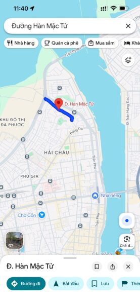 Nhà 2 tầng kiệt Hàn mạc Tử 47mv, 3550