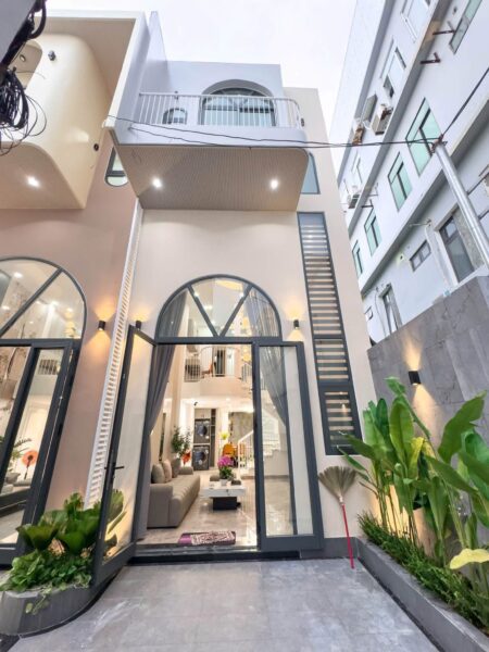 Nhà 3 tầng kiệt Trần cao Vân 55mv, 4950