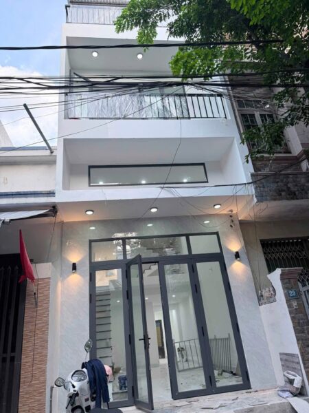 Nhà 4 tầng mặt tiền An Hải Bắc 7ty5