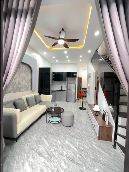 Nhà 2 tầng 2 mặt kiệt Trần cao Vân 40mv, 3749