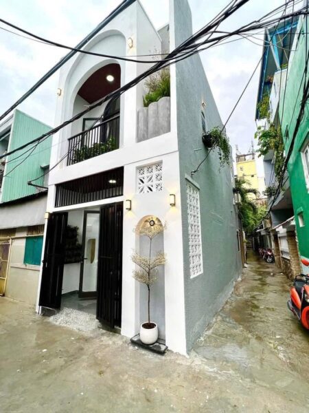 Nhà 2 tầng 2 mặt kiệt Trần cao Vân 40mv, 3749