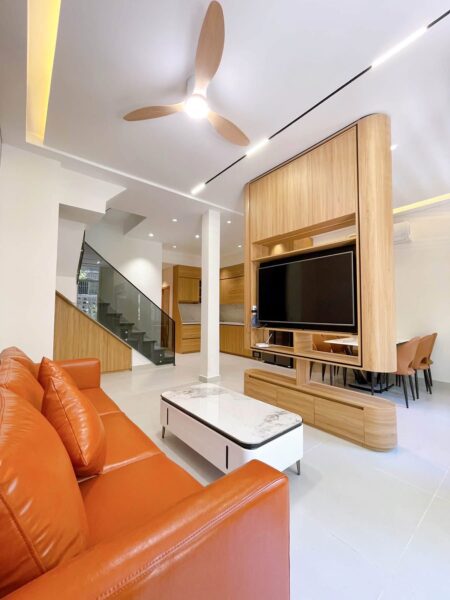 Nhà 2 tầng kiệt Ông Ích Khiêm 73mv, 5900