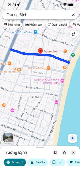 Đất mặt tiền Trương Định 85mv, 8ty