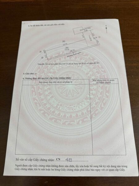 Đất kiệt Trường chinh 118mv 1ty990