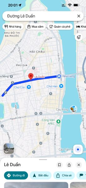 Nhà 3 tầng mặt tiền Lê Duẩn 72mv, 26ty