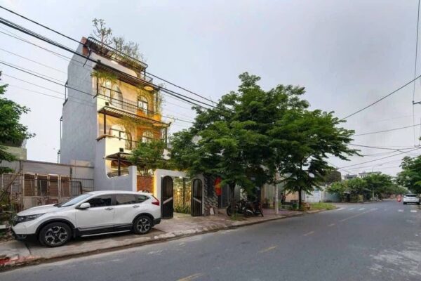 Cho thuê nhà 4 tầng mặt tiền Lê Hiến Mai 35tr