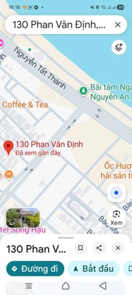 Đất kiệt ô tô Phan Văn Định 138mv, 6350