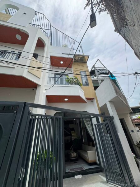 Nhà 3 tầng kiệt Hà Huy Tập 62mv, 5600