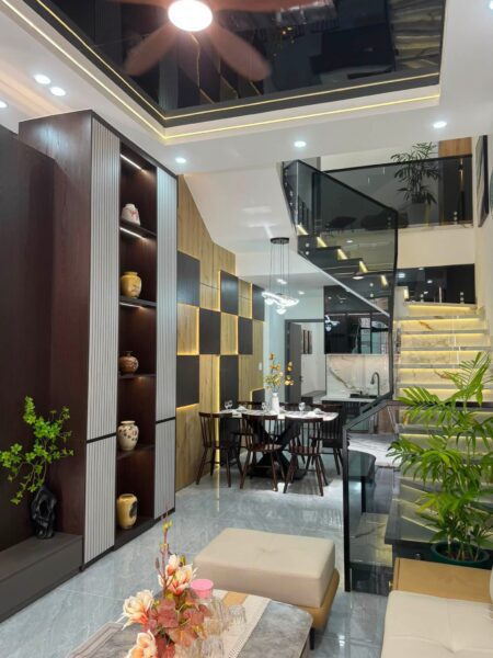 Nhà 3 tầng kiệt Hà Huy Tập 62mv, 5600