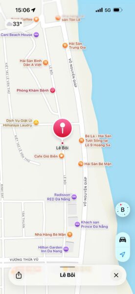 Đất mặt tiền Lê Bôi, 167mv, 25ty8