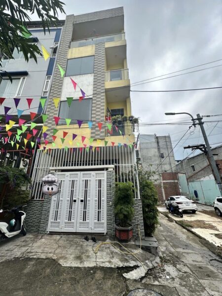 Tòa căn hộ 4 tầng 2 mặt kiệt ô tô Nguyễn Văn Thoại 23ty