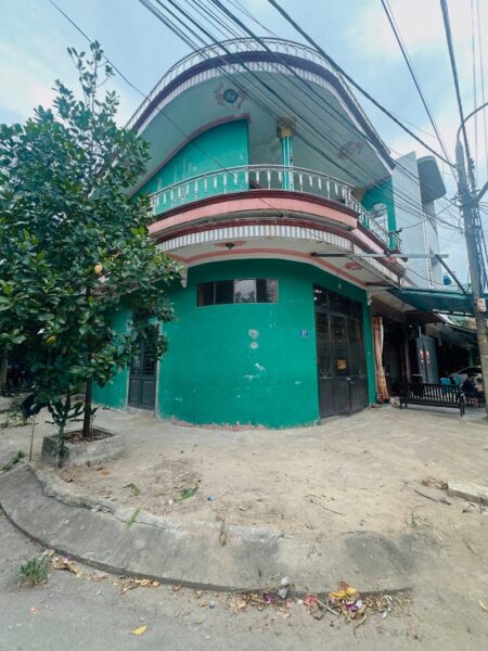 Nhà 2 tầng 2 mặt tiền Hoà Minh 86mv, 7790
