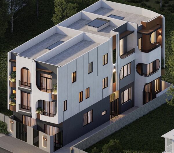 Nhà 3 tầng kiệt Điện Biên Phủ 55mv, 5350