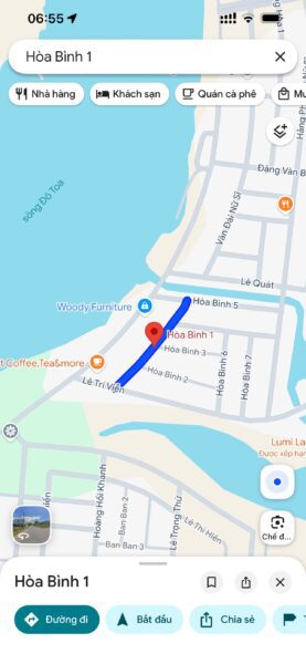 Đất mặt tiền Hoà Bình 1, 143mv, 5ty