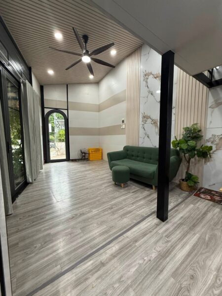 Nhà ba lá mặt tiền Trần Đình Nam, 45mv, 1650