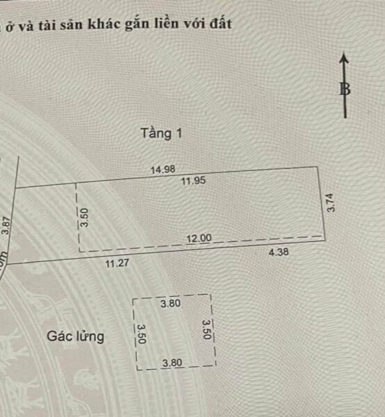 Nhà kiệt Thái Thị Bôi 58mv, 3200