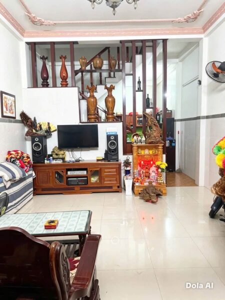 Nhà 4 tầng kiệt Bàu Trảng 50mv, 3450