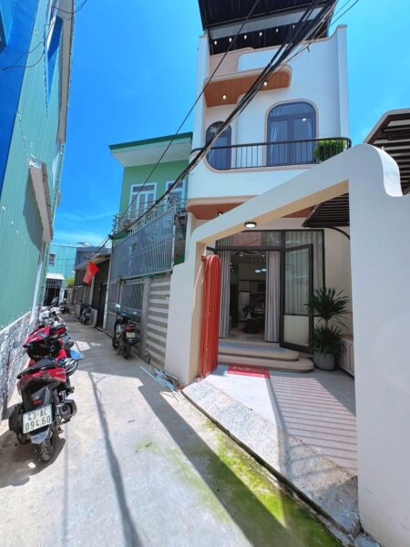 Nhà 3 tầng kiệt Thái Thị Bôi 57mv, 4750