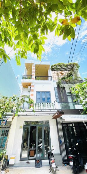 Cho thuê nhà 3 tầng mặt tiền Hoàng Tích Trí 33tr