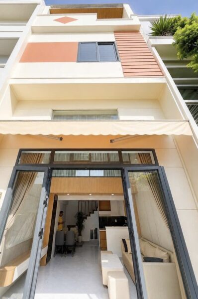 Nhà 3 tầng rưỡi kiệt Trần Xuân Lê 37mv, 3680
