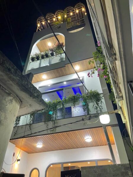 Nhà 3 tầng kiệt Phạm Văn Nghị 57mv, 5500