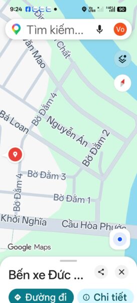 Đất mặt tiền Nguyễn Án 100mv, 1ty9