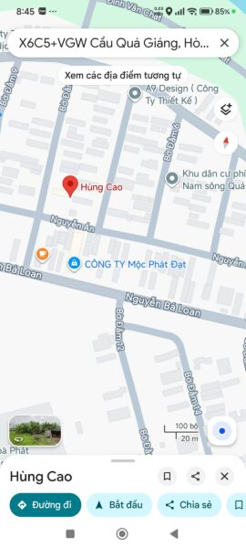 Đất mặt tiền nguyễn Án, hòa Xuân, 100mv, 3500