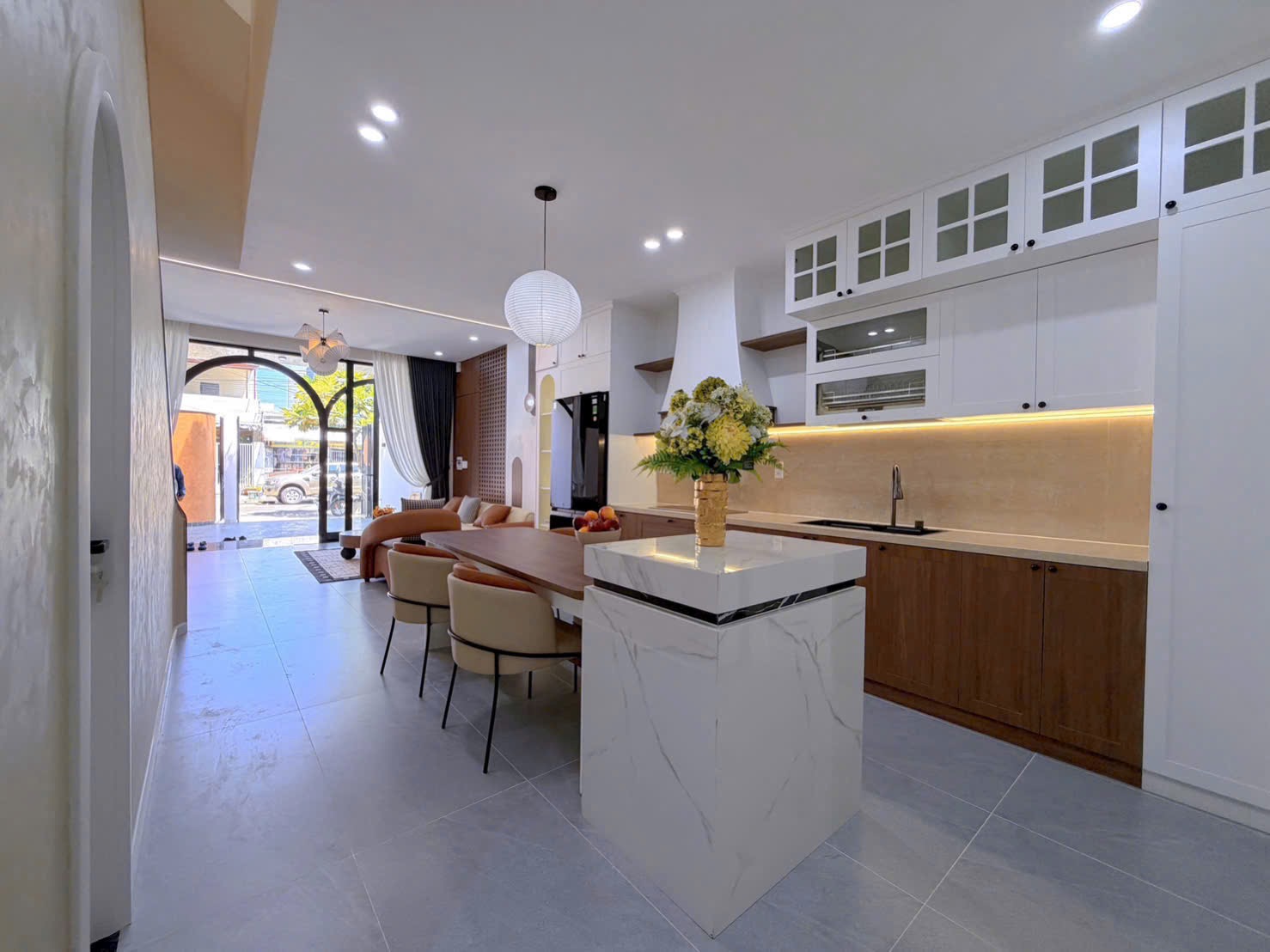 Nhà 3 tầng mặt tiền Thanh lương 100mv, 8450