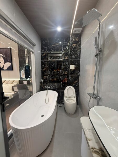 Nhà 3 tầng mặt tiền Trần Xuân Lê 55mv, 7950