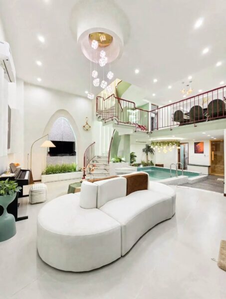 Villa 3 tầng mặt tiền Cô Bắc 61mv, 11ty450