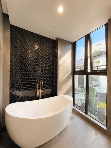 Cho thuê nhà 4 tầng kiệt Lê Duẩn 50mv, 32tr