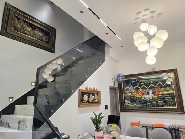 Nhà 4 tầng 2 mặt kiệt Núi Thành 50mv, 5900