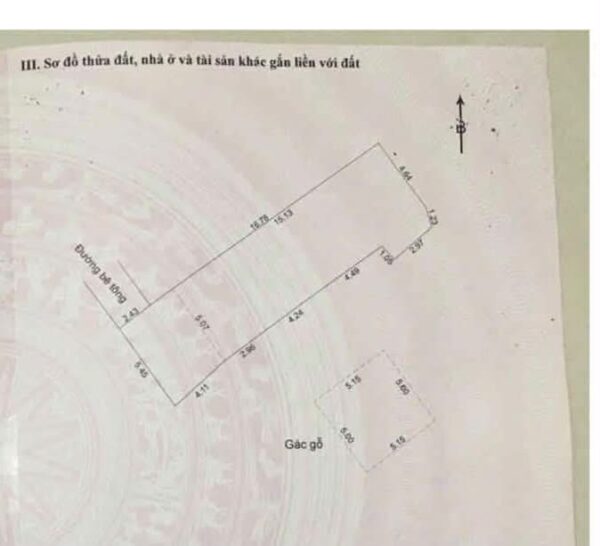 Nhà mê lửng kiệt ô tô Phan Khoang 100mv, 3ty2