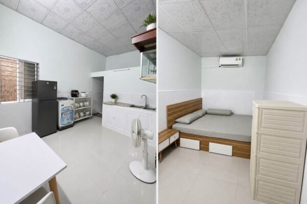 Nhà mê lửng kiệt ô tô Phan Khoang 100mv, 3ty2