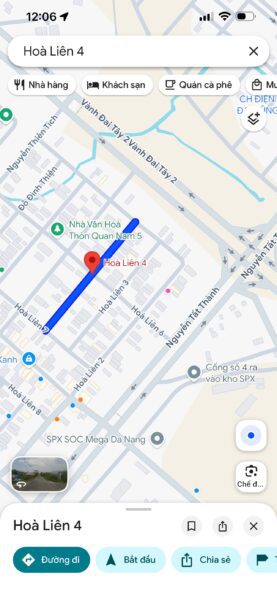 Đất mặt tiền Hoà Liên 4, 212mv, 3600